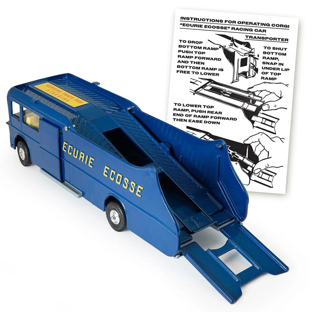 Commer Commer Truck Team Ecurie Ecosse Scotland Car Transporter 1959 - 1:43 - Corgi Commer Commer Truck Team Ecurie Ecosse Scotland Car Transporter 1959 - 1:43 - Corgi