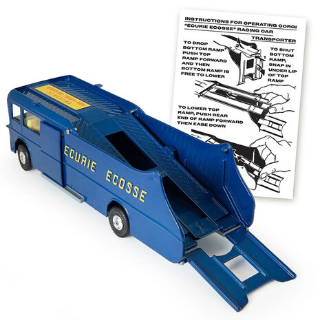 Commer Commer Truck Team Ecurie Ecosse Scotland Car Transporter 1959 - 1:43 - Corgi Commer Commer Truck Team Ecurie Ecosse Scotland Car Transporter 1959 - 1:43 - Corgi