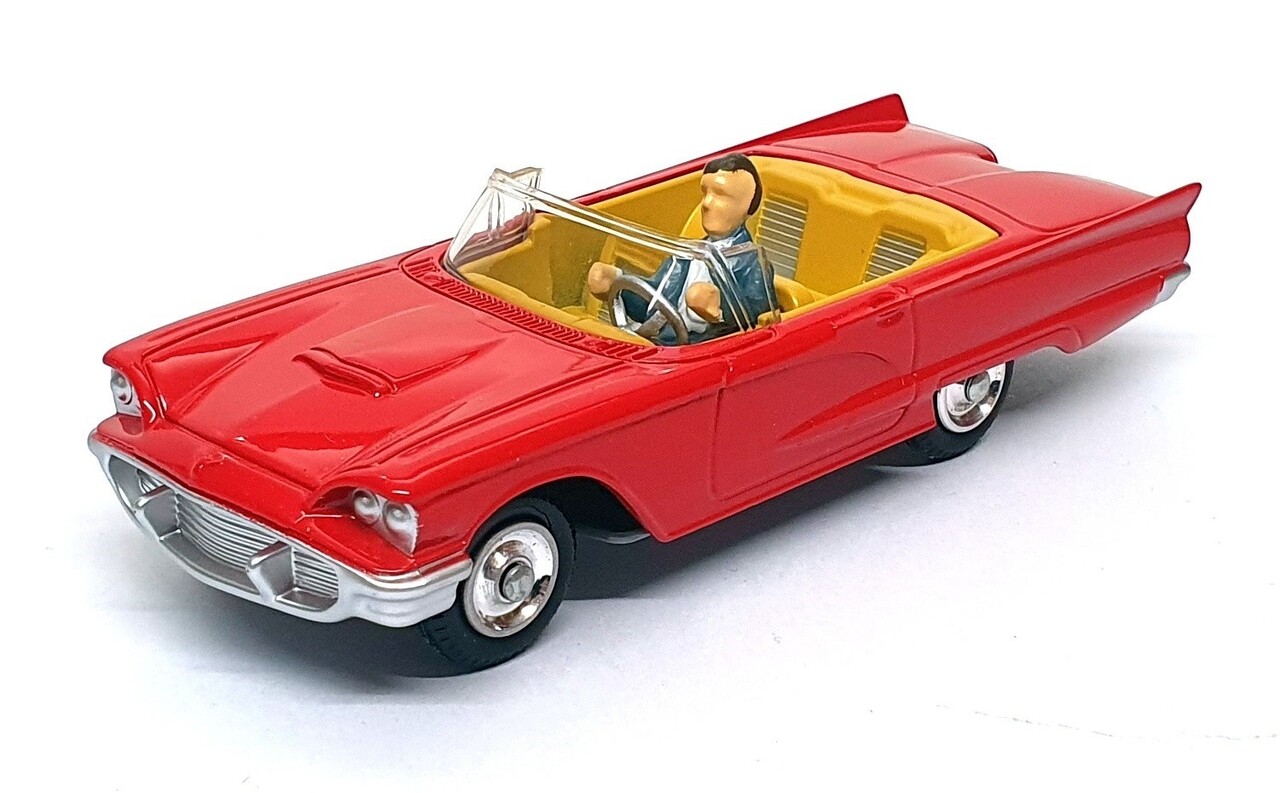 Ford Ford Thunderbird Cabriolet Open 1965 + Figure - 1:43 - Corgi Ford Ford Thunderbird Cabriolet Open 1965 + Figure - 1:43 - Corgi