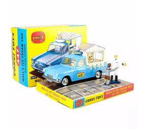 Ford Ford Thames Wall's Ice Cream Van + Figures 1960 - 1:43 - Corgi Ford Ford Thames Wall's Ice Cream Van + Figures 1960 - 1:43 - Corgi