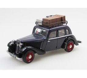 Adler Adler Trumpf Junior 4-Door Taxi Vienna 1939 + Roof Rack + Luggage - 1:43 - Esval Models Adler Adler Trumpf Junior 4-Door Taxi Vienna 1939 + Roof Rack + Luggage - 1:43 - Esval Models