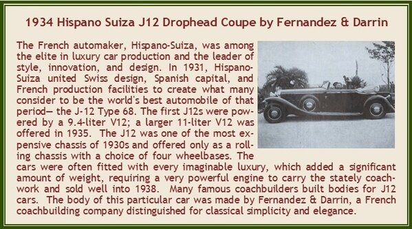 Hispano-Suiza Hispano Suiza J12 Drophead Convertible Open by Fernandez & Darrin 1934 - 1:43 - Esval Models