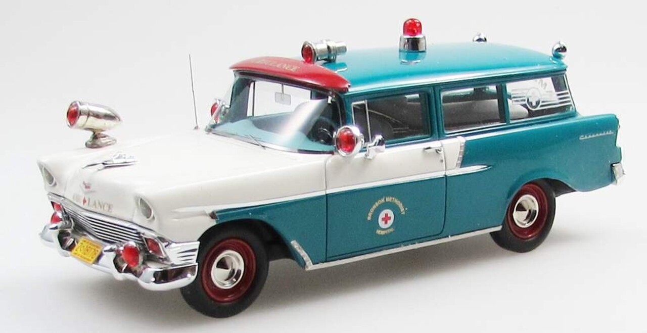 Chevrolet Chevrolet 150 Handyman Ambulance 1956 - 1:43 - Esval Models Chevrolet Chevrolet 150 Handyman Ambulance 1956 - 1:43 - Esval Models