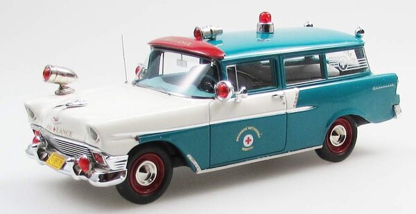 Chevrolet Chevrolet 150 Handyman Ambulance 1956 - 1:43 - Esval Models Chevrolet Chevrolet 150 Handyman Ambulance 1956 - 1:43 - Esval Models