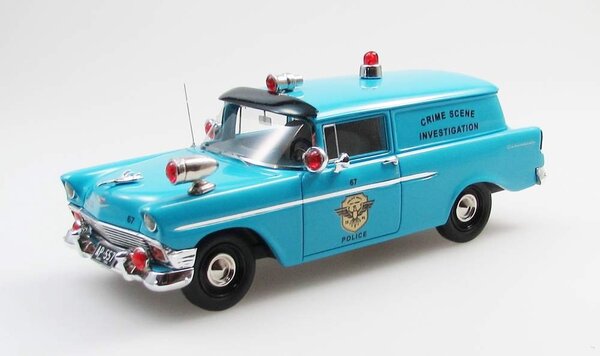 Chevrolet Chevrolet 150 Van Police 1956 - 1:43 - Esval Models