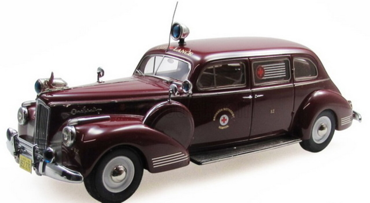 Packard Packard 160 Sedan Ambulance by Henney 1941 - 1:43 - Esval Models Packard Packard 160 Sedan Ambulance by Henney 1941 - 1:43 - Esval Models