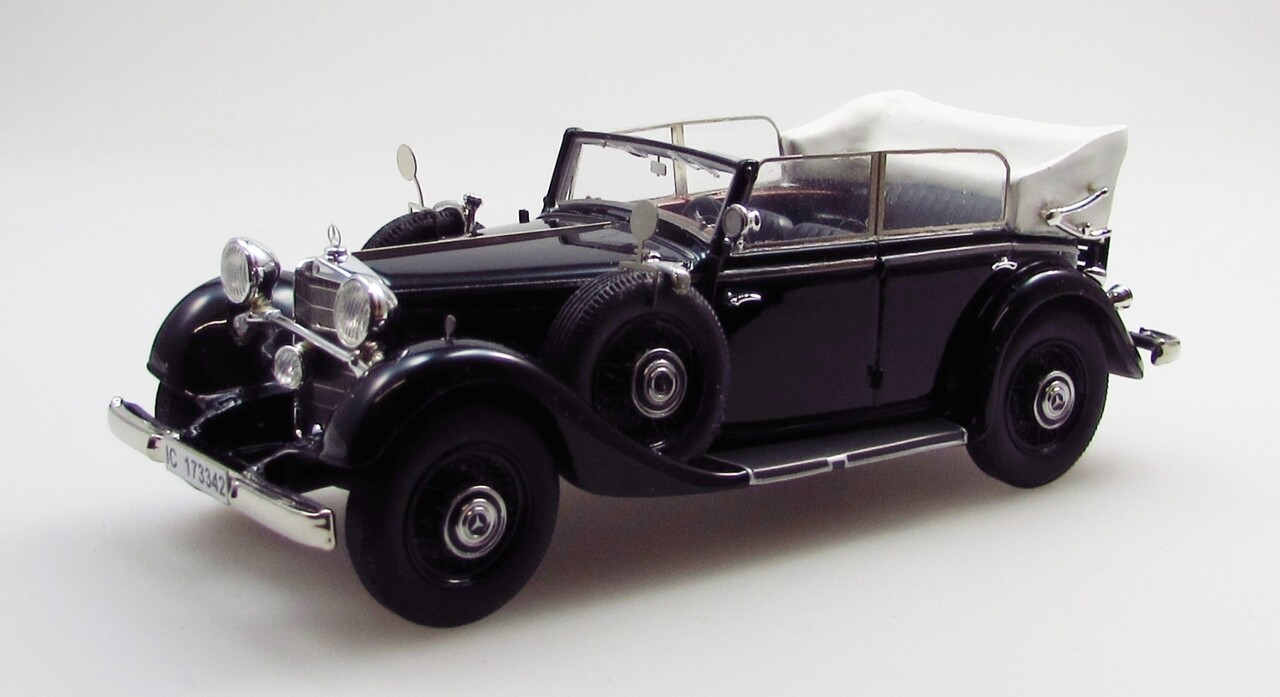 Mercedes-Benz Mercedes-Benz 290 W18 D Passo Corto Cabriolet Open 1933 - 1:43 - Esval Models