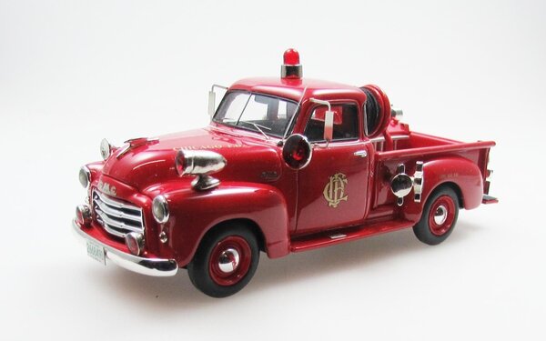 GMC GMC 100 Pick-Up Truck Fire Engine Chicago 1953 - 1:43 - Esval Models GMC GMC 100 Pick-Up Truck Fire Engine Chicago 1953 - 1:43 - Esval Models