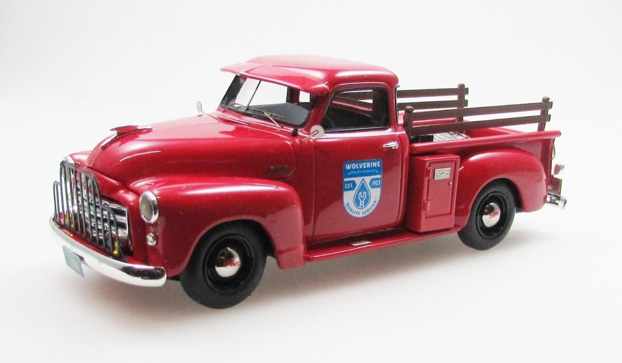GMC GMC 100 Pick-Up Truck 5 Window + Various Equipment Fire Dept. 1951 - 1:43 - Esval Models GMC GMC 100 Pick-Up Truck 5 Window + Various Equipment Fire Dept. 1951 - 1:43 - Esval Models