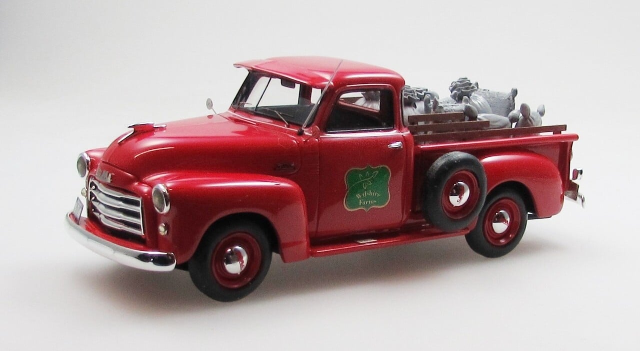 GMC GMC 100 Pick-Up Truck 5 Window + Various Equipment Fire Dept. 1951 - 1:43 - Esval Models - Copy GMC GMC 100 Pick-Up Truck 5 Window + Various Equipment Fire Dept. 1951 - 1:43 - Esval Models - Copy