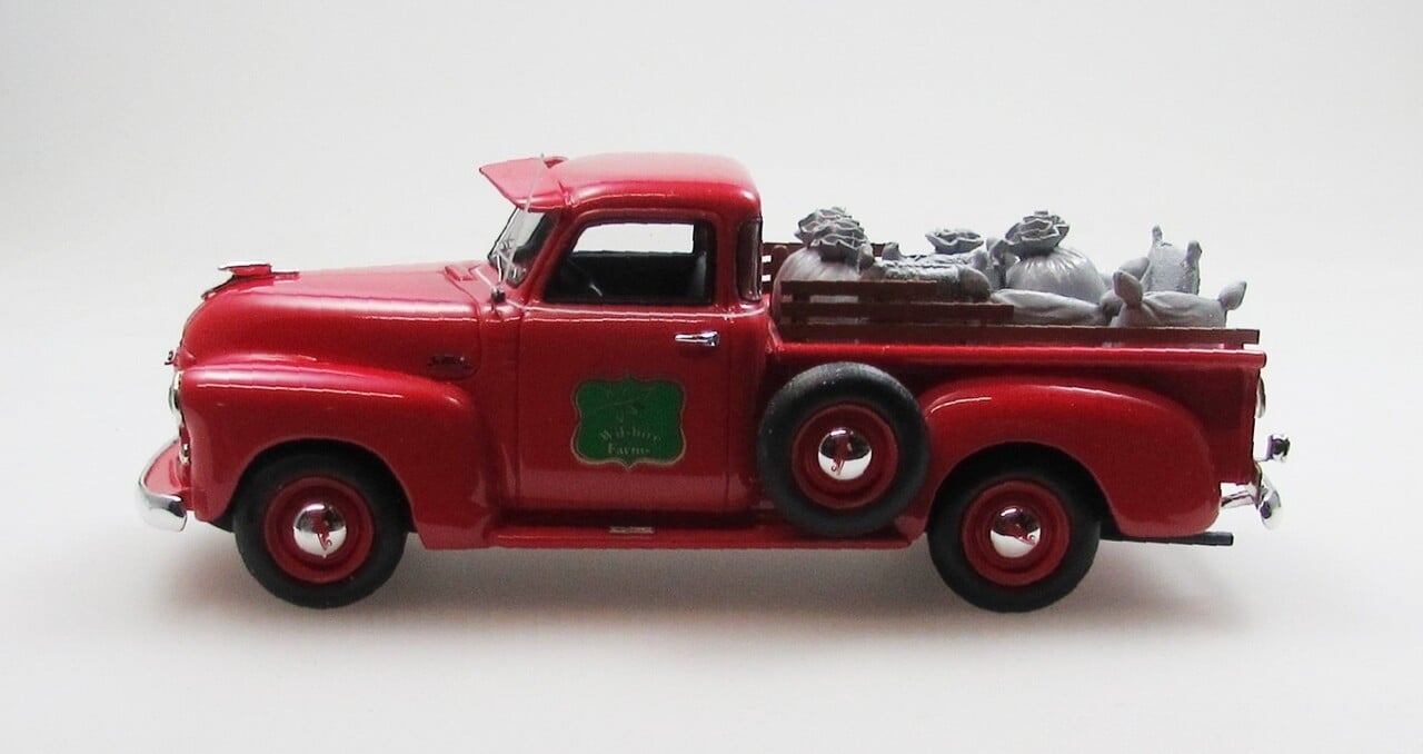 GMC GMC 100 Pick-Up Truck 5 Window + Various Equipment Fire Dept. 1951 - 1:43 - Esval Models - Copy GMC GMC 100 Pick-Up Truck 5 Window + Various Equipment Fire Dept. 1951 - 1:43 - Esval Models - Copy