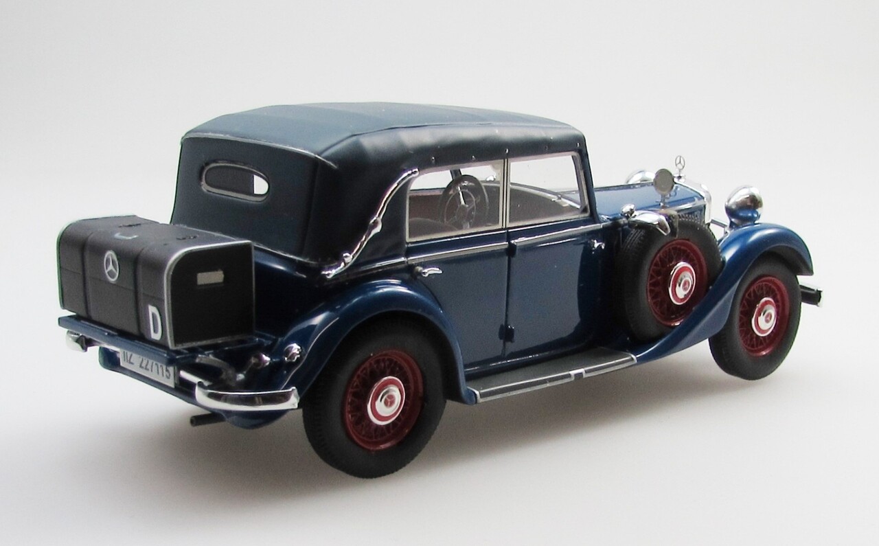 Mercedes-Benz Mercedes-Benz 290 W18 D Passo Corto Cabriolet Closed 1933 - 1:43 - Esval Models Mercedes-Benz Mercedes-Benz 290 W18 D Passo Corto Cabriolet Closed 1933 - 1:43 - Esval Models