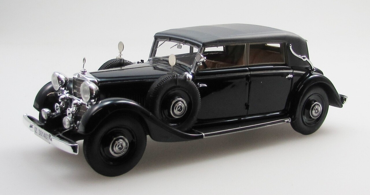 Mercedes-Benz Mercedes-Benz 290 W18 D Passo Lungo Cabriolet Closed 1933 - 1:43 - Esval Models Mercedes-Benz Mercedes-Benz 290 W18 D Passo Lungo Cabriolet Closed 1933 - 1:43 - Esval Models