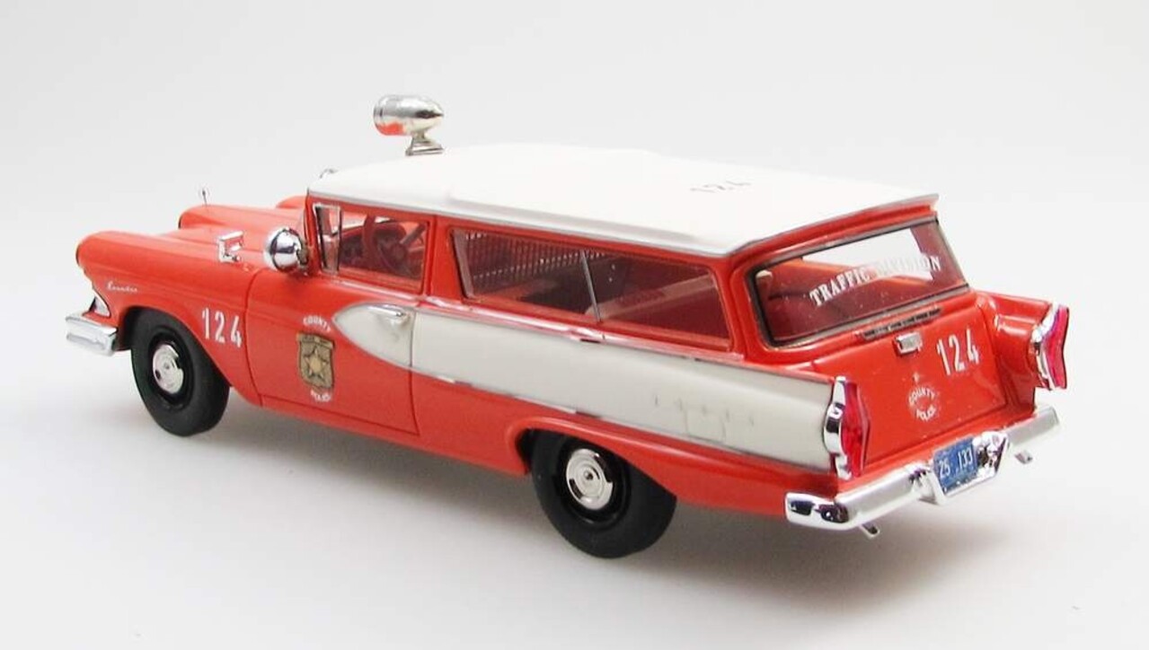 Edsel Edsel Roundup SW Station Wagon Police 1958 - 1:43 - Esval Models