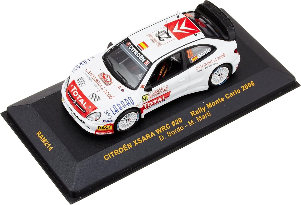 Citroën Citroën Xsara WRC #26 Rally Monte Carlo 2006 - 1:43 - IXO Models Citroën Citroën Xsara WRC #26 Rally Monte Carlo 2006 - 1:43 - IXO Models