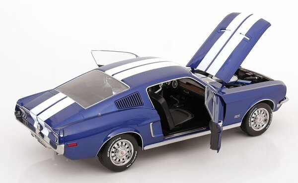 Ford Ford Mustang GT Fastback 1968 - 1:12 - KK Scale Ford Ford Mustang GT Fastback 1968 - 1:12 - KK Scale