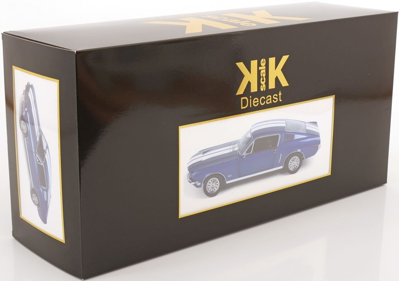 Ford Ford Mustang GT Fastback 1968 - 1:12 - KK Scale Ford Ford Mustang GT Fastback 1968 - 1:12 - KK Scale