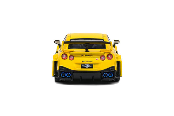 Nissan Nissan GT-R (R35) w/LibertyWalk Body Kit - 1:43 - Solido Nissan Nissan GT-R (R35) w/LibertyWalk Body Kit - 1:43 - Solido