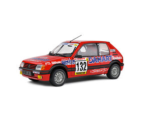 Peugeot Peugeot 205 GTI 1,6L #132 Rallye Monte-Carlo 1986 - 1:18 - Solido Peugeot Peugeot 205 GTI 1,6L #132 Rallye Monte-Carlo 1986 - 1:18 - Solido