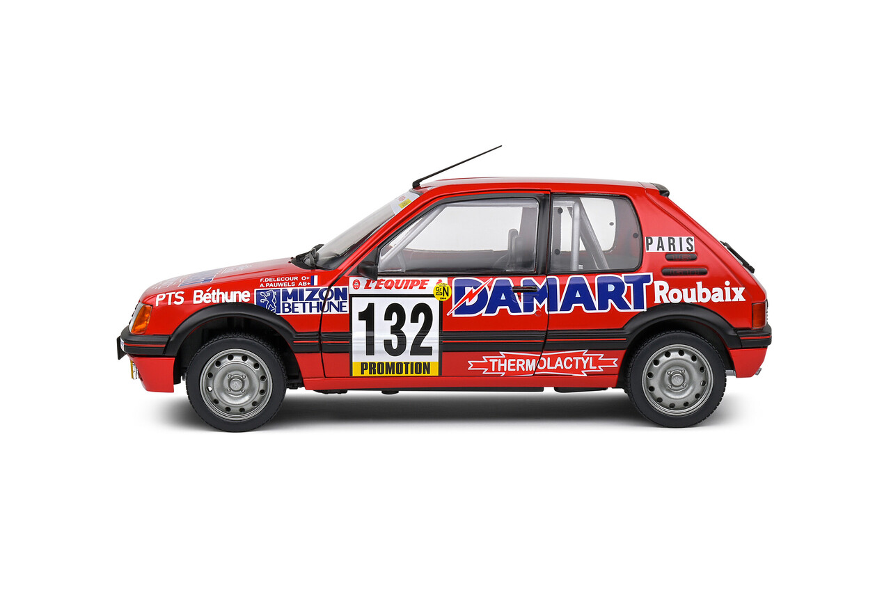 Peugeot Peugeot 205 GTI 1,6L #132 Rallye Monte-Carlo 1986 - 1:18 - Solido Peugeot Peugeot 205 GTI 1,6L #132 Rallye Monte-Carlo 1986 - 1:18 - Solido