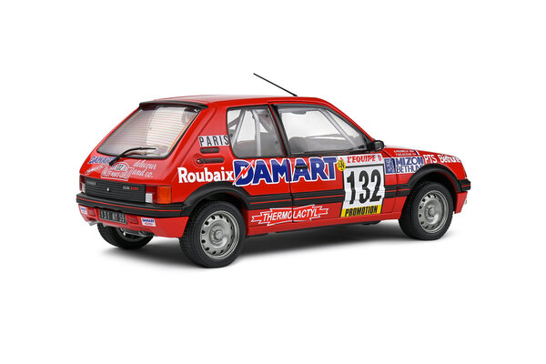Peugeot Peugeot 205 GTI 1,6L #132 Rallye Monte-Carlo 1986 - 1:18 - Solido Peugeot Peugeot 205 GTI 1,6L #132 Rallye Monte-Carlo 1986 - 1:18 - Solido