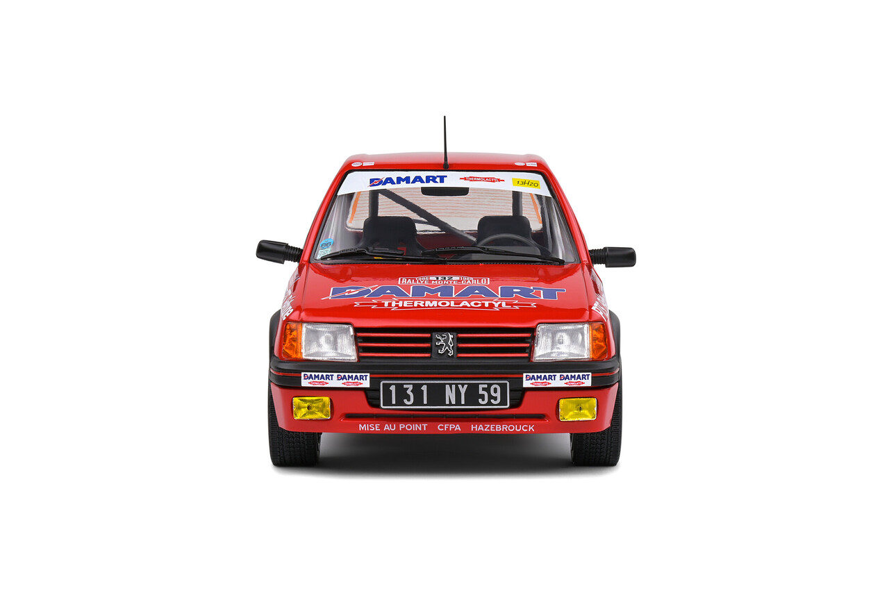 Peugeot Peugeot 205 GTI 1,6L #132 Rallye Monte-Carlo 1986 - 1:18 - Solido Peugeot Peugeot 205 GTI 1,6L #132 Rallye Monte-Carlo 1986 - 1:18 - Solido