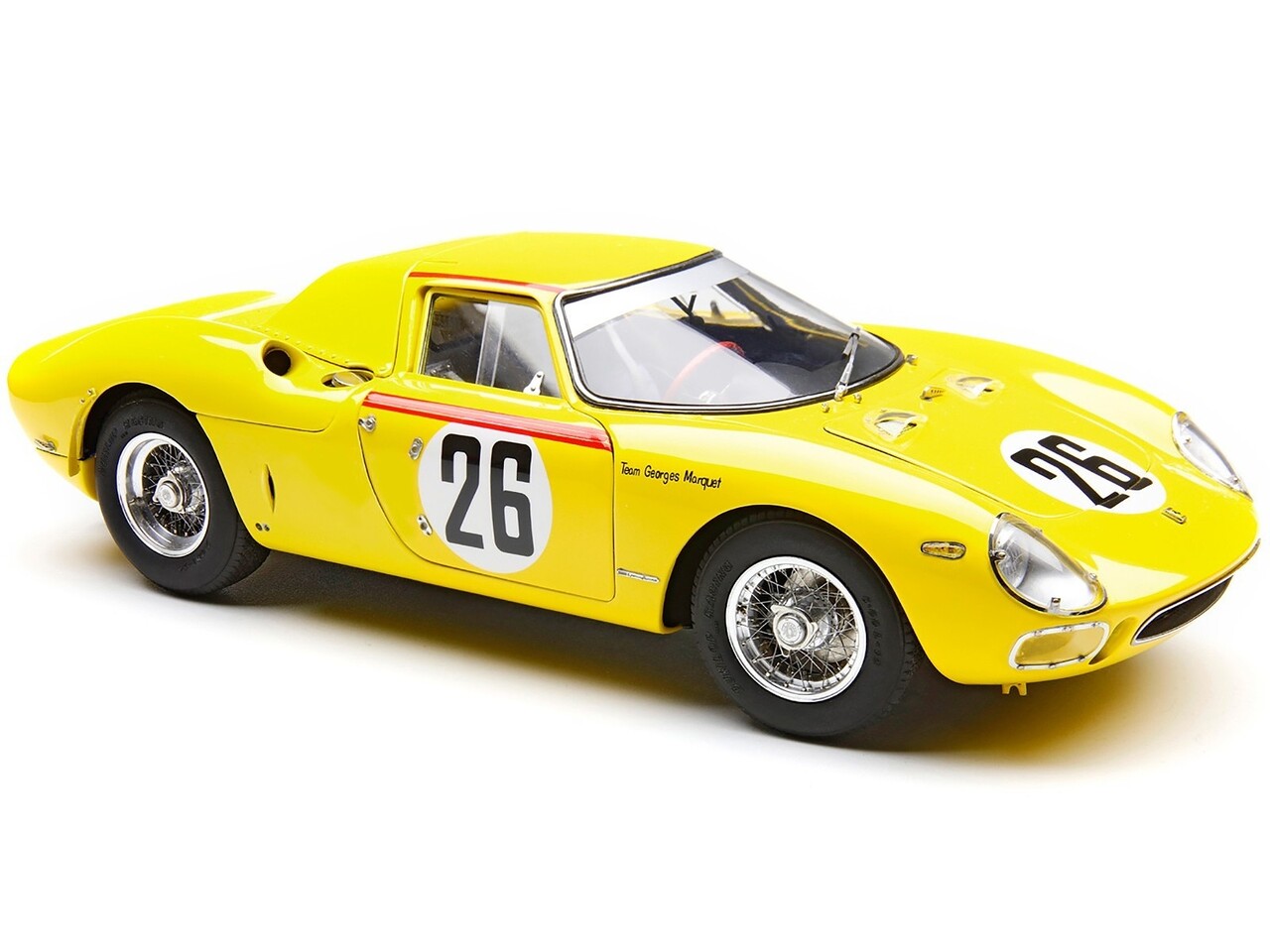 Ferrari Ferrari 250 LM 3.3L V12 #26 Team Pierre Dumay 2nd 24H Le Mans 1965 - 1:18 - CMC