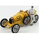 Formule 1 Bugatti Type 35 #58 + Driver Figure 1924 - 1:18 - CMC