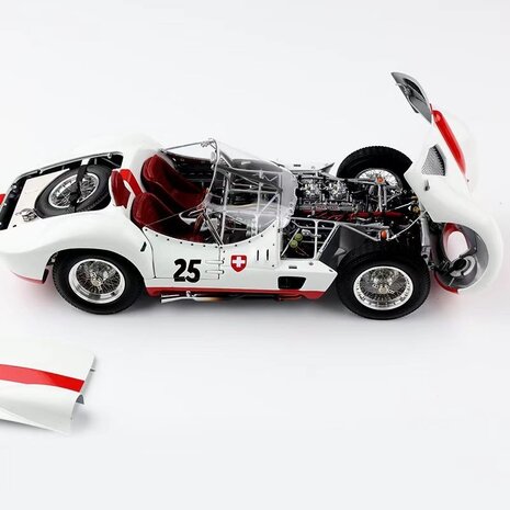 Maserati Maserati Tipo 61 2.9L Spider Birdcage #25 Winner Pesacola Florida SCCA 1960 (USA) - 1:18 - CMC Maserati Maserati Tipo 61 2.9L Spider Birdcage #25 Winner Pesacola Florida SCCA 1960 (USA) - 1:18 - CMC