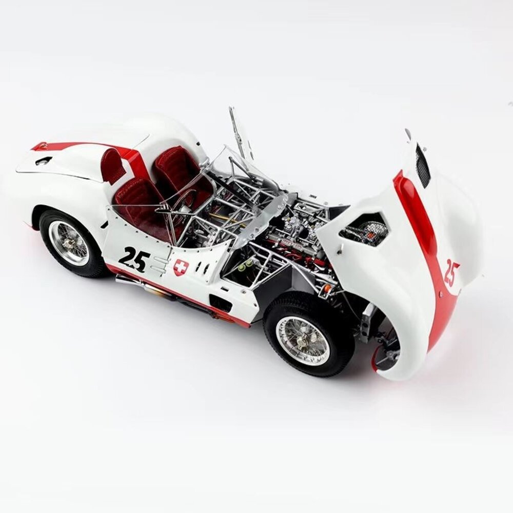 Maserati Maserati Tipo 61 2.9L Spider Birdcage #25 Winner Pesacola Florida SCCA 1960 (USA) - 1:18 - CMC Maserati Maserati Tipo 61 2.9L Spider Birdcage #25 Winner Pesacola Florida SCCA 1960 (USA) - 1:18 - CMC