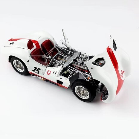 Maserati Maserati Tipo 61 2.9L Spider Birdcage #25 Winner Pesacola Florida SCCA 1960 (USA) - 1:18 - CMC Maserati Maserati Tipo 61 2.9L Spider Birdcage #25 Winner Pesacola Florida SCCA 1960 (USA) - 1:18 - CMC