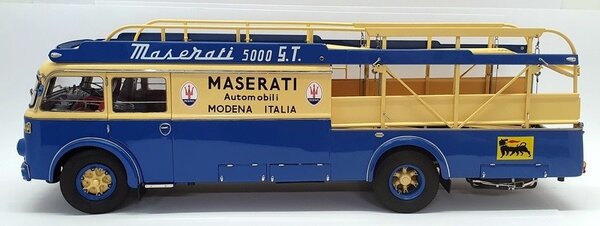 Fiat Fiat 642RN2 Truck Bartoletti Maserati Renntransporter 1957 - 1:18 - CMC Fiat Fiat 642RN2 Truck Bartoletti Maserati Renntransporter 1957 - 1:18 - CMC