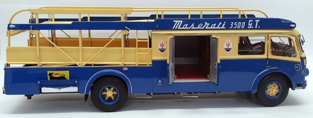 Fiat Fiat 642RN2 Truck Bartoletti Maserati Renntransporter 1957 - 1:18 - CMC Fiat Fiat 642RN2 Truck Bartoletti Maserati Renntransporter 1957 - 1:18 - CMC