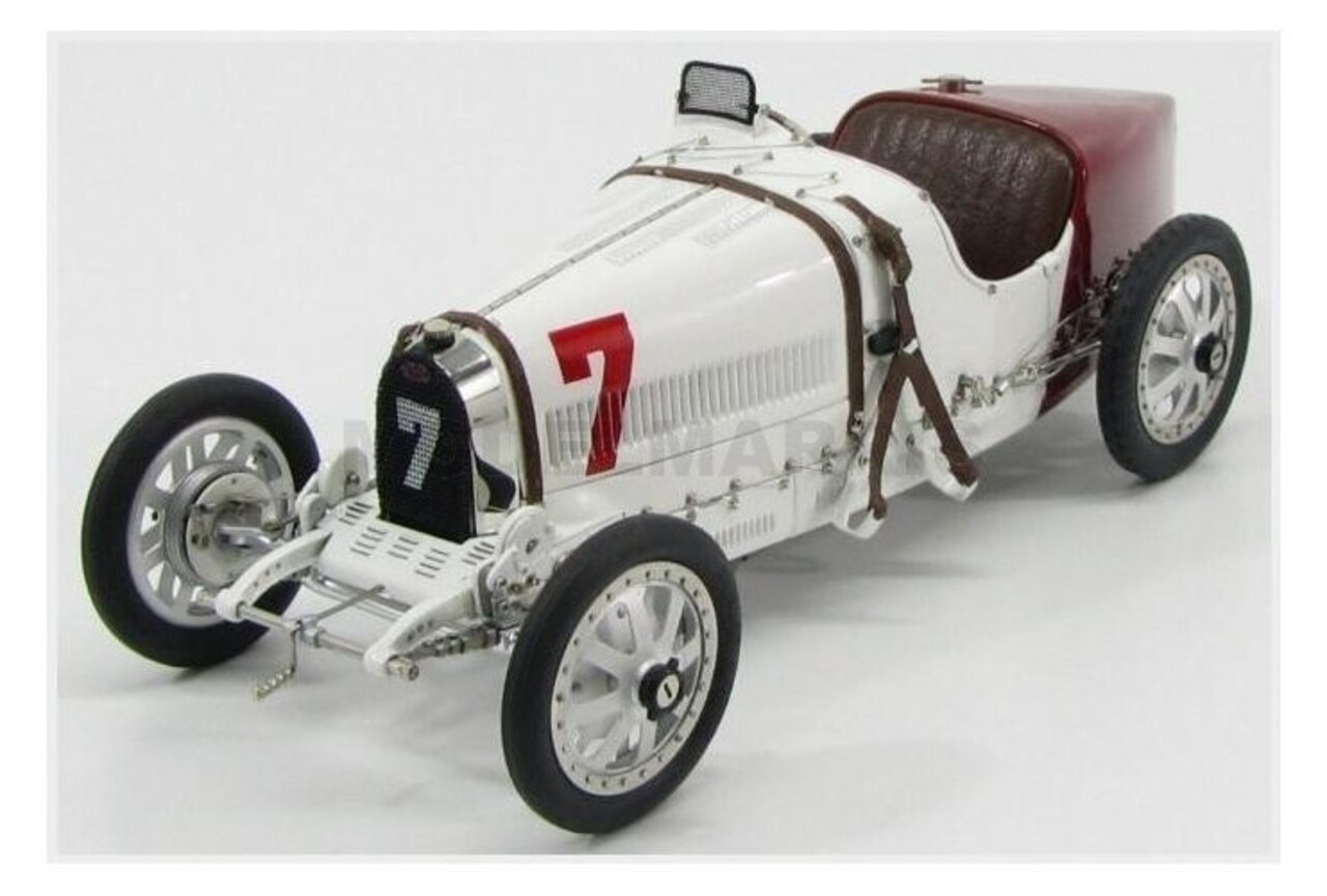 Formule 1 Bugatti Type 35 #7 Grand Prix National Colour Poland 1924 - 1:18 - CMC Formule 1 Bugatti Type 35 #7 Grand Prix National Colour Poland 1924 - 1:18 - CMC