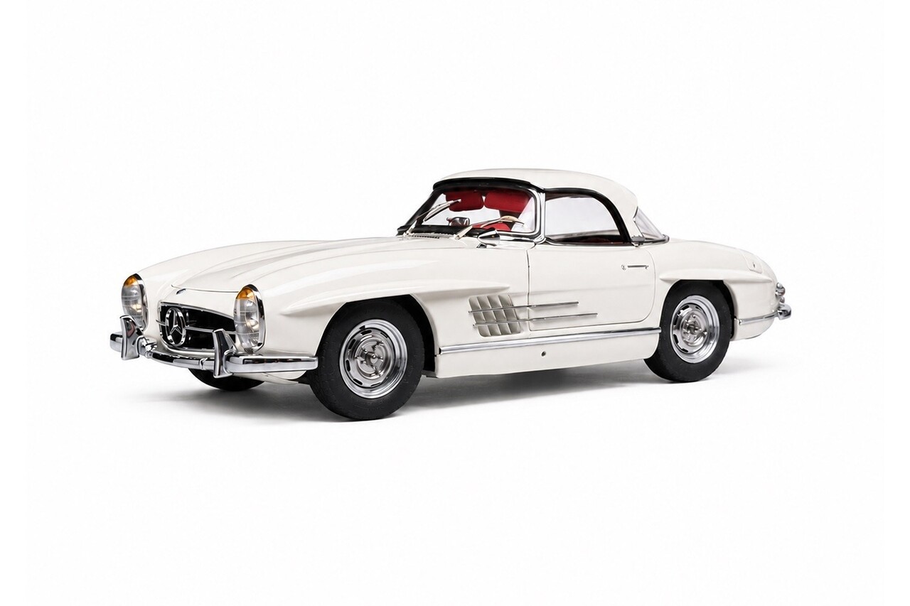 Mercedes-Benz Mercedes-Benz 300 SL Roadster (W198 II) Hardtop 1957-1963 - 1:18 - CMC Mercedes-Benz Mercedes-Benz 300 SL Roadster (W198 II) Hardtop 1957-1963 - 1:18 - CMC