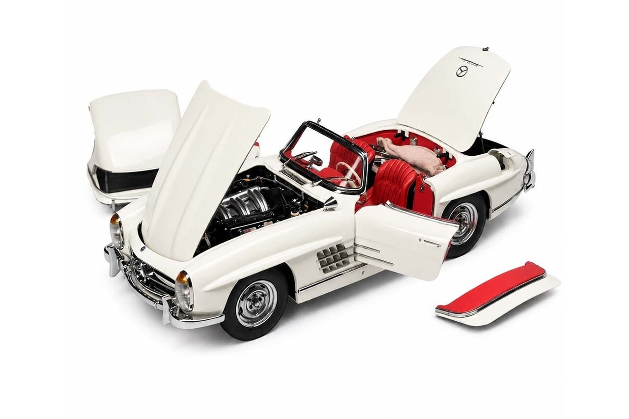 Mercedes-Benz Mercedes-Benz 300 SL Roadster (W198 II) Hardtop 1957-1963 - 1:18 - CMC Mercedes-Benz Mercedes-Benz 300 SL Roadster (W198 II) Hardtop 1957-1963 - 1:18 - CMC