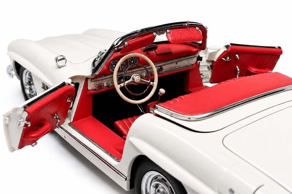 Mercedes-Benz Mercedes-Benz 300 SL Roadster (W198 II) Hardtop 1957-1963 - 1:18 - CMC Mercedes-Benz Mercedes-Benz 300 SL Roadster (W198 II) Hardtop 1957-1963 - 1:18 - CMC