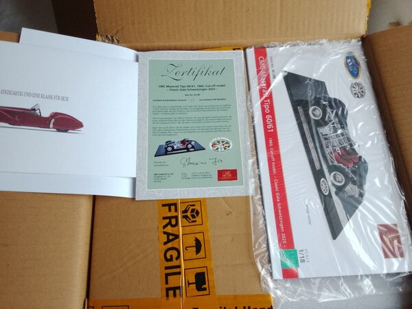 Maserati Maserati Tipo 60/61 Birdcage Cut-off Special Model Classic Gala Schwetzingen 2025 - 1:18 - CMC