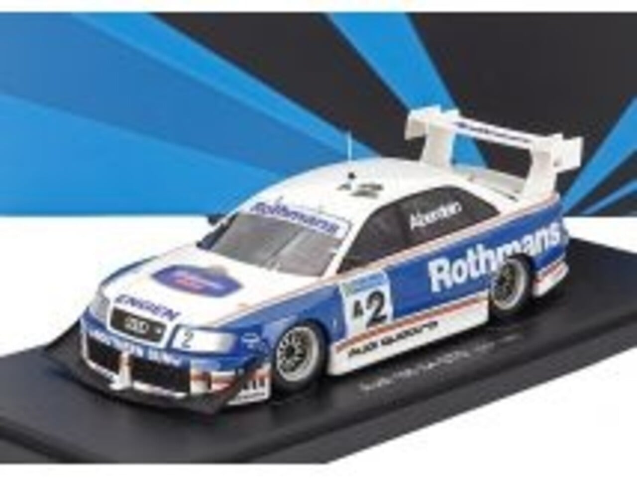 Audi Audi 100 S4 GTO #A2 Rothmans 1992 (Germany) - 1:43 - Autocult Audi Audi 100 S4 GTO #A2 Rothmans 1992 (Germany) - 1:43 - Autocult