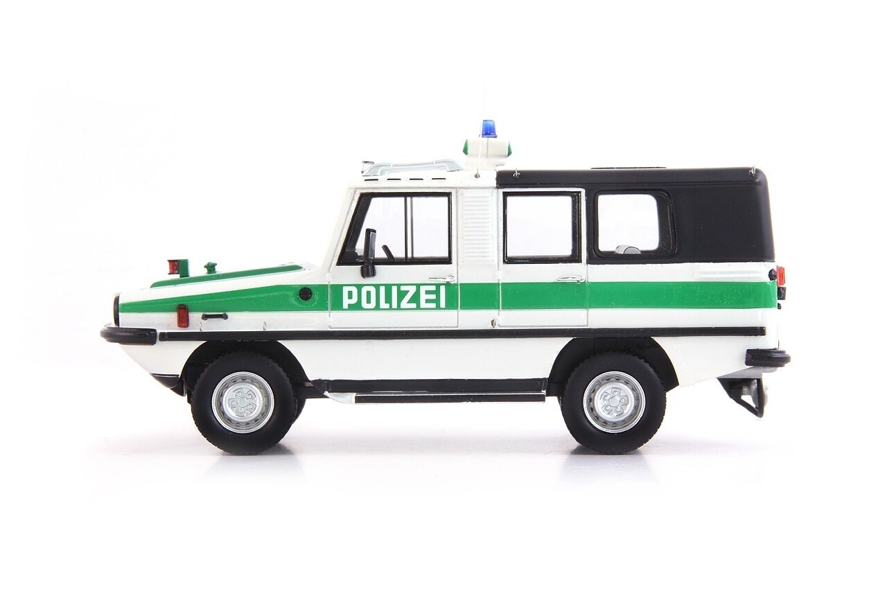 RMA RMA Amphi-Ranger 2800 SR 4x4 (Germany) Polizei 1985 - 1:43 - Autocult RMA RMA Amphi-Ranger 2800 SR 4x4 (Germany) Polizei 1985 - 1:43 - Autocult