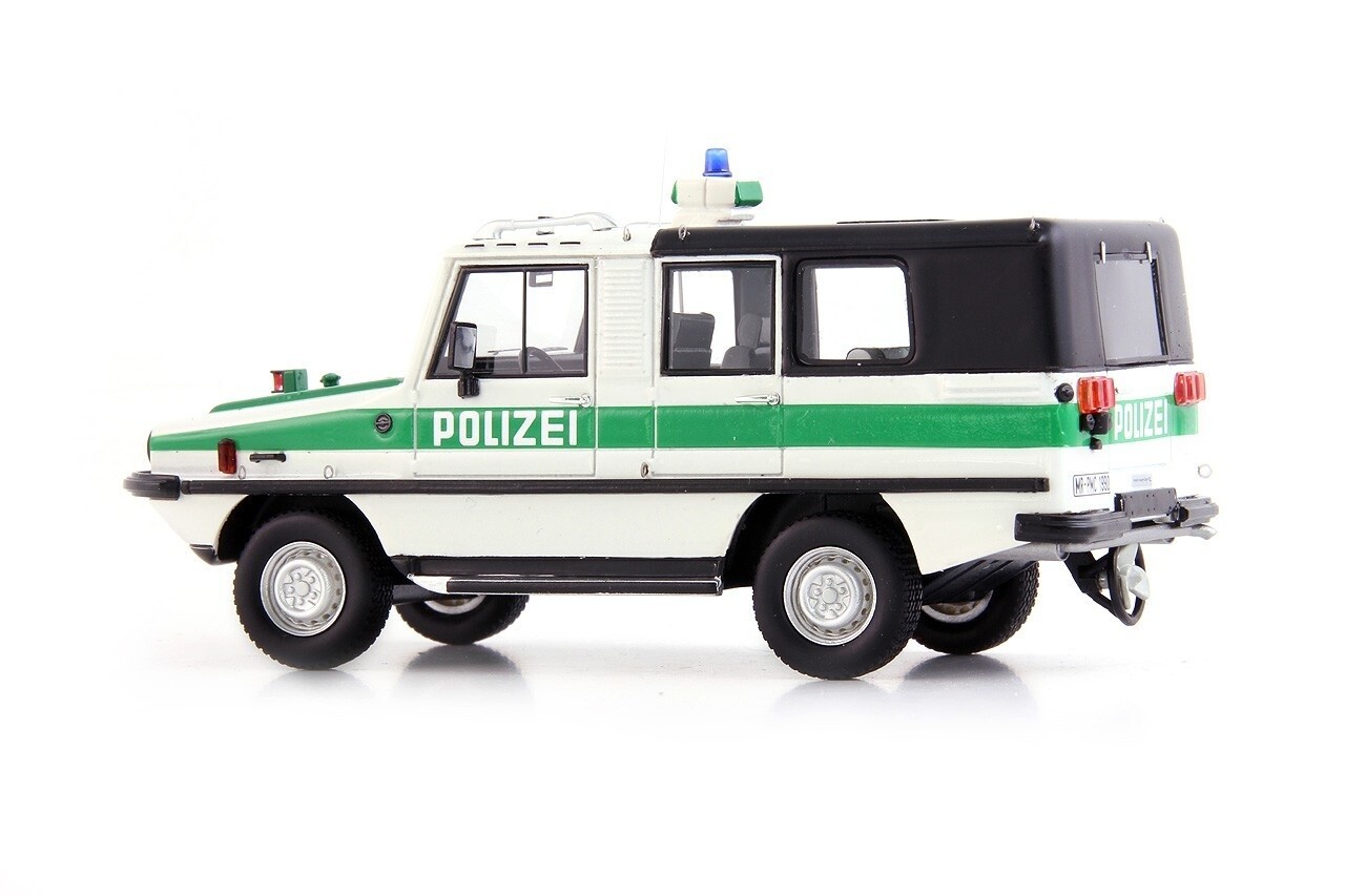 RMA RMA Amphi-Ranger 2800 SR 4x4 (Germany) Polizei 1985 - 1:43 - Autocult RMA RMA Amphi-Ranger 2800 SR 4x4 (Germany) Polizei 1985 - 1:43 - Autocult