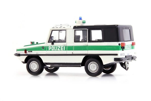 RMA RMA Amphi-Ranger 2800 SR 4x4 (Germany) Polizei 1985 - 1:43 - Autocult RMA RMA Amphi-Ranger 2800 SR 4x4 (Germany) Polizei 1985 - 1:43 - Autocult