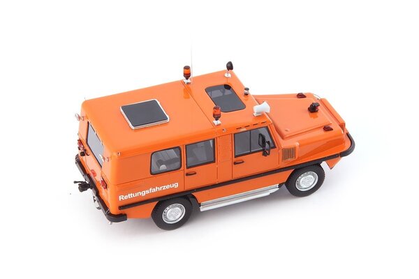 RMA RMA Amphi-Ranger 2800 SR 4x4 Rettungsfahrzeug SR Emergency Germany 1985 - 1:43 - Autocult RMA RMA Amphi-Ranger 2800 SR 4x4 Rettungsfahrzeug SR Emergency Germany 1985 - 1:43 - Autocult