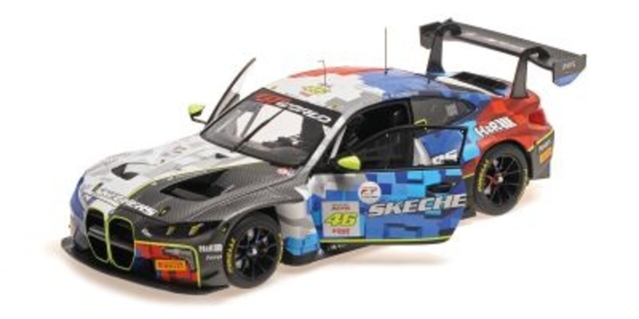 BMW BMW M4 GT3 Evo Team WRT,Rossi/Magnussen/Rast 24H Spa 2025 - 1:18 - Minichamps BMW BMW M4 GT3 Evo Team WRT,Rossi/Magnussen/Rast 24H Spa 2025 - 1:18 - Minichamps