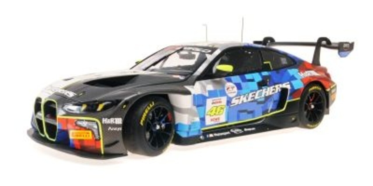 BMW BMW M4 GT3 Evo Team WRT,Rossi/Magnussen/Rast 24H Spa 2025 - 1:18 - Minichamps BMW BMW M4 GT3 Evo Team WRT,Rossi/Magnussen/Rast 24H Spa 2025 - 1:18 - Minichamps