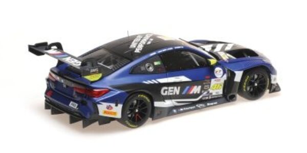 BMW BMW M4 GT3 Evo Team WRT,Rossi/vdLinde/Weerts Win 8Hr Indianapolis 2025 - 1:18 - Minichamps BMW BMW M4 GT3 Evo Team WRT,Rossi/vdLinde/Weerts Win 8Hr Indianapolis 2025 - 1:18 - Minichamps