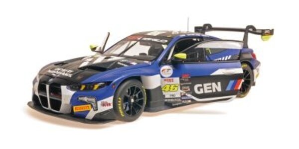 BMW BMW M4 GT3 Evo Team WRT,Rossi/vdLinde/Weerts Win 8Hr Indianapolis 2025 - 1:18 - Minichamps BMW BMW M4 GT3 Evo Team WRT,Rossi/vdLinde/Weerts Win 8Hr Indianapolis 2025 - 1:18 - Minichamps