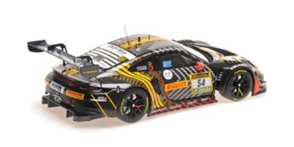 Porsche Porsche 911 GT3R Dinamic GT Team Buus/Hartog/Sturm/Cairoli 3rd 24H N'Ring 2025 - 1:18 - Minichamps Porsche Porsche 911 GT3R Dinamic GT Team Buus/Hartog/Sturm/Cairoli 3rd 24H N'Ring 2025 - 1:18 - Minichamps