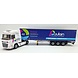 DAF DAF XG Tractor 4x2 + Semi Curtainside Trailer 3 Axle 'Poulain Transports' 2021 - 1:43 - Eligor DAF DAF XG Tractor 4x2 + Semi Curtainside Trailer 3 Axle 'Poulain Transports' 2021 - 1:43 - Eligor