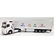Volvo Volvo FH Aero Truck 4x2 + Semi Curtainside Trailer 3 Axle 'Pech Transports' 2024 - 1:43 - Eligor